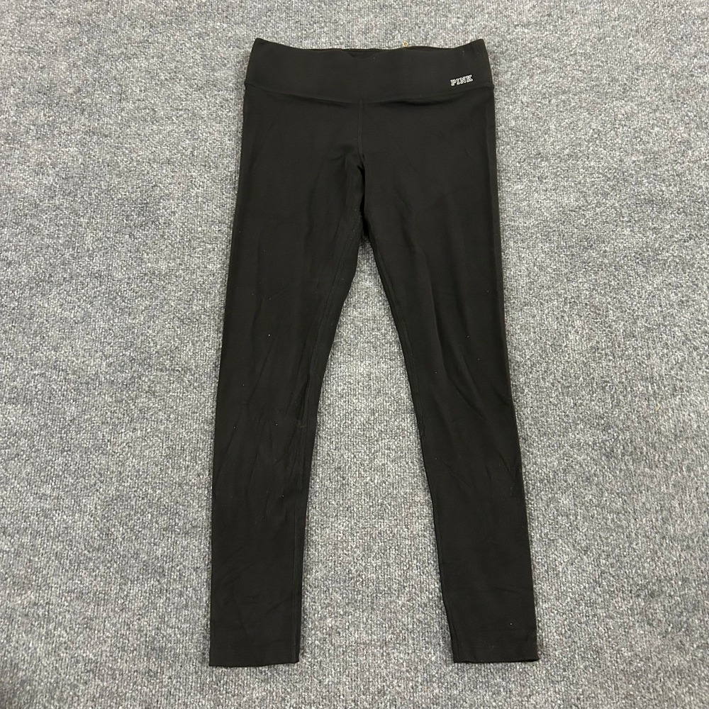 PINK Leggings Womens Size M Black Ultimate Slim Fit Athletic Yoga Gym Stretch